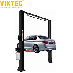 4T Electro-Hydraulic 2 Post Lift Clear Floor Plate Type
